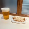 阪神名物 いか焼き - ビール(451円)は必須！