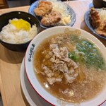 近江ちゃんぽん亭 - 豚そば＋金賞唐揚セット