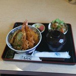 食事処しょじょじ - 海老天丼ランチセット
