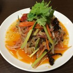 海上海 - 中華風春雨サラダ（480円）