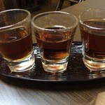 海上海 - 紹興酒利き酒セット（3年、15年、30年　1180円）