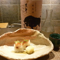 りょうり屋 くどう - 焼穴子箱寿司と2種類目のお酒'14.10