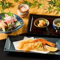 ずわい蟹コース　-天ぷら-