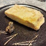 御宿 石川 - 蕗味噌と卵焼き