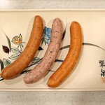 신슈 햄 카루이자와 코우보우 가루이자와에키점 - 美しい3種類のソーセージ♥