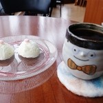 豆と麦と - あべくんコーヒー(グァテマラ)とおっぱいだんじゅ