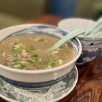 モンゴル料理 青空 - 羊スープ