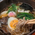おおひら - 蕎麦を手繰る