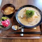 セピアーチェ - 料理写真:わんぼうるランチ(きのこクリームオムライス)