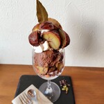 テテ - 栗づくしveganパフェ