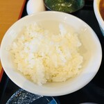 萩ノ宮製麺所 - 半ライス