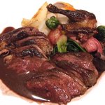 メゾン ドゥ アッシュ - 07/12窒息鴨(2種)を血や内臓を使ったソースで