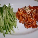 サカイ食堂 - 辛ガツ刺