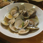 魚がし - はまぐり酒むし 550円