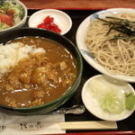 増田屋 - ざるミニカレー丼８２０円
