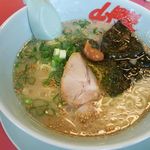 山岡家 つくば中央店 - 朝ラーメン 400円也（2014年11月）
