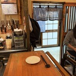 シンバシ　テッパン - カウンター2席の方