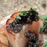 nishinakasu泥川武士 - キャビアを乗せて
      本当に美味しくて、食べてしまうのがもったいない