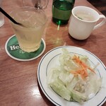 スコップカフェ - レモネード＋サラダ＋スープ
