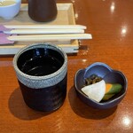 とんかつ ばんぶー - 漬物