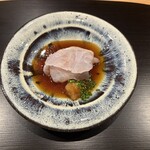 鮨 十兵衛 - クエ、ポン酢