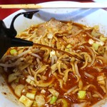 ラーメン二郎 - 赤酢投入～♪