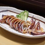 葵 - スルメイカ丸焼