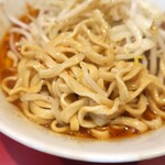 ラーメン二郎 - 麺