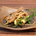 シウマイ堂 正屋 - メンマの豆もやし和え
