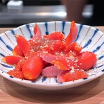 立ち呑み正屋 - 赤ウインナー