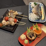 博多野菜巻き串ともつ焼き すみび - 