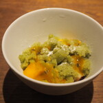 ヴィア・デル・エンメ - マンゴーとネクタリン ミントのグラニテ