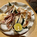 みつる寿司 - 手作りのイカの一夜干し