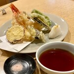 みつる寿司 - 天ぷらの盛り合わせ