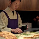 nishinakasu泥川武士 - バジル塗って