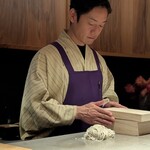 nishinakasu泥川武士 - 木箱から麺が出てきました