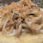 nishinakasu泥川武士 - 洋梨となめこのパスタ