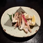 炉ばた焼だんけ - イカの塩焼き