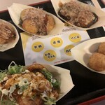 やまちゃん - 右側から　会津屋→ くくる→赤鬼→芋蛸→やまちゃん