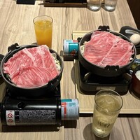 黄金出汁しゃぶと江戸前寿司 肉のあさつ 梅田お初天神店 - 