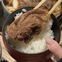 黄金出汁しゃぶと江戸前寿司 肉のあさつ 梅田お初天神店 - 