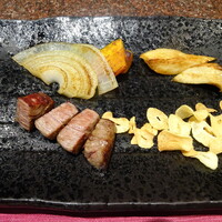 鉄板焼なにわ - ステーキ