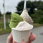 ホーム オブ マザーズ - 左→抹茶金賞　右→クッキーアンドクリーム　下→ミルフィーユ