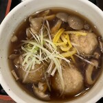 みやび - キノコの入ったつけ汁