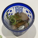 寿司 こん平 - コース：燻製した鰆