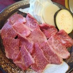 馬力魂 - カルビランチのお肉