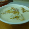 四海豆漿大王 - 料理写真:「鹹豆漿」(シェントウジャン、TWD22)