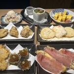 天ぷらと寿司 こじま - 前菜＋天ぷら