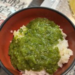 とり八 - メカブご飯