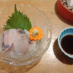 お食事処　尾の上 - いわな刺身